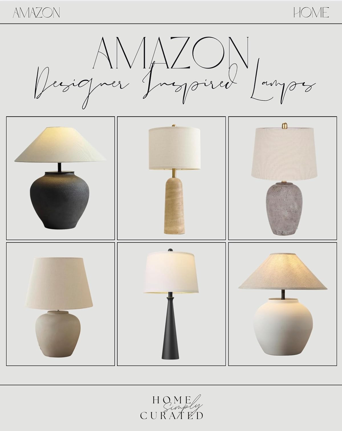 An easy way to elevate your space! 🤩 A designer inspired lamp from Amazon! 

#amazon #amazonlamps #designerdupes #looksforless #amazonhome #homedesigninspo #modernhomedecor 

 

#LTKHome