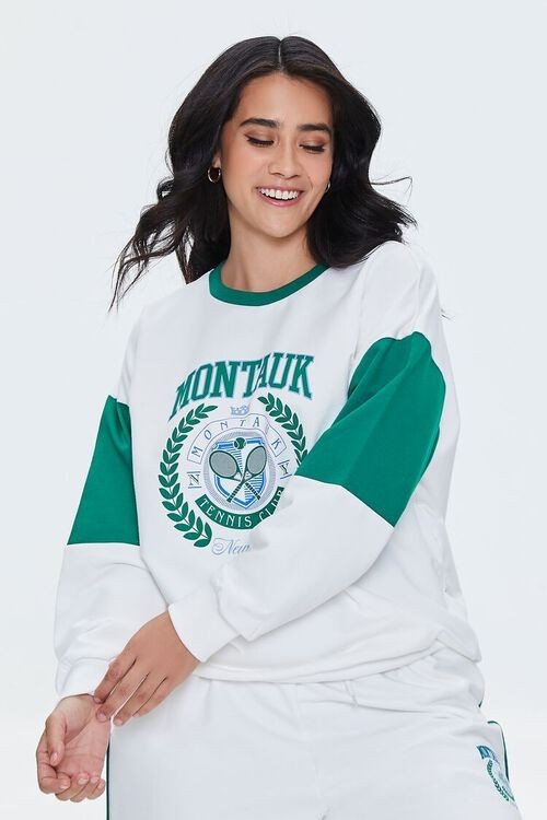 Plus Size Montauk Graphic Pullover | Forever 21 (US)