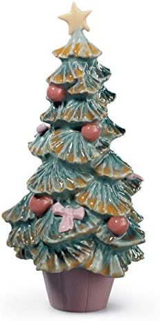LLADRÓ Christmas Tree Figurine. Porcelain Christmas Tree Figure. | Amazon (US)
