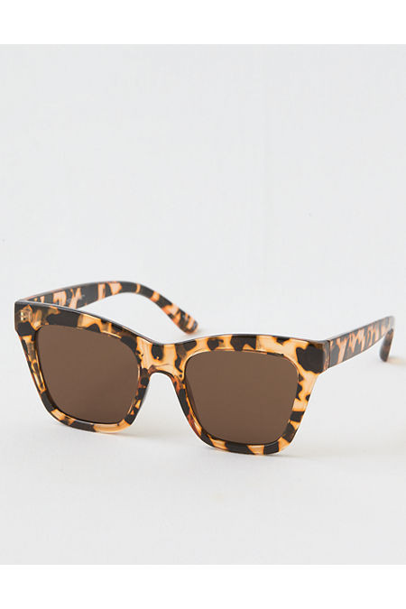 Aerie Dream On Sunglasses Women's Light Brown One Size | American Eagle Outfitters (US & CA)