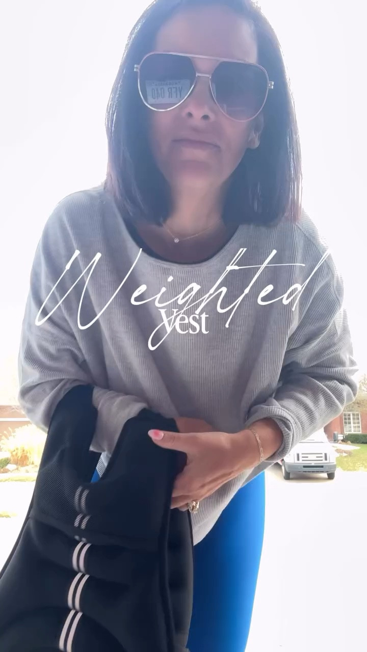 She’s comfortable, adjustable, and honestly… kinda makes you feel like a badass walking around your neighborhood🤣 One of my favorite purchases from last year! 

Comment FIT below and I’ll send the direct link!

Good rule of thumb - start with 5-10% of your body weight.

🔎: weighted vest workout, weighted vest, easy fitness, at home fitness, mom fitness, fitness over 40, fitness goals, wellness routine, elevated workout, getting your steps in, low impact workout
#weightedvest #weightedvesttraining #lowimpactworkout #momover40 #ﬁtnessgoals



#LTKfitnessgoals #LTKselfcare #LTKmomlife