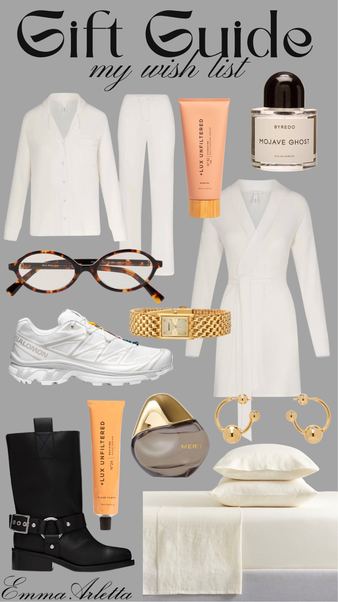 What’s on my wish list 👀📋✍🏼

Gift guide, splurge worthy, gifts for her, Christmas, pajamas, loungewear, sneakers 

#LTKGiftGuide #LTKSaleAlert #LTKCyberWeek