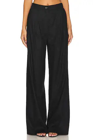 Lovers and Friends x Emily Gemma Jackie Pant in Black from Revolve.com | Revolve Clothing (Global)