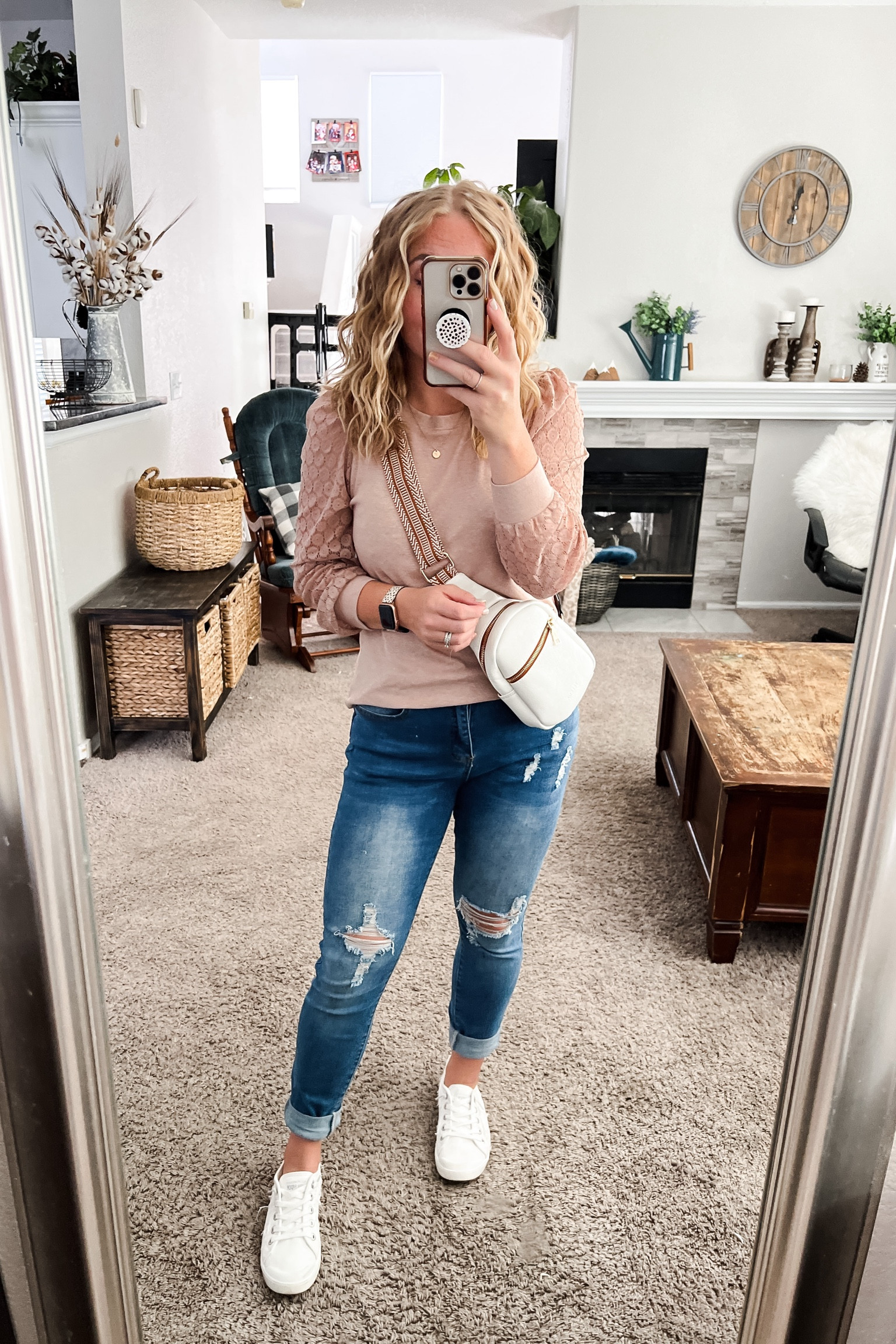 Lightweight long sleeve spring top, jeans, white sneakers and crossbody bag. Everything fits TTS!
#ltkshoecrush #ltksalealert #ltkfindsunder100

//Spring outfits 2024, Amazon outfit ideas, casual outfit ideas, casual fashion, amazon fashion, amazon casual outfit, cute casual outfit, outfit inspo, outfits amazon, outfit ideas, Womens shoes, amazon shoes, Amazon bag, purse, size 4-6, early spring outfits, winter to spring transition outfit, spring outfit  


#LTKfindsunder50 #LTKstyletip #LTKitbag
