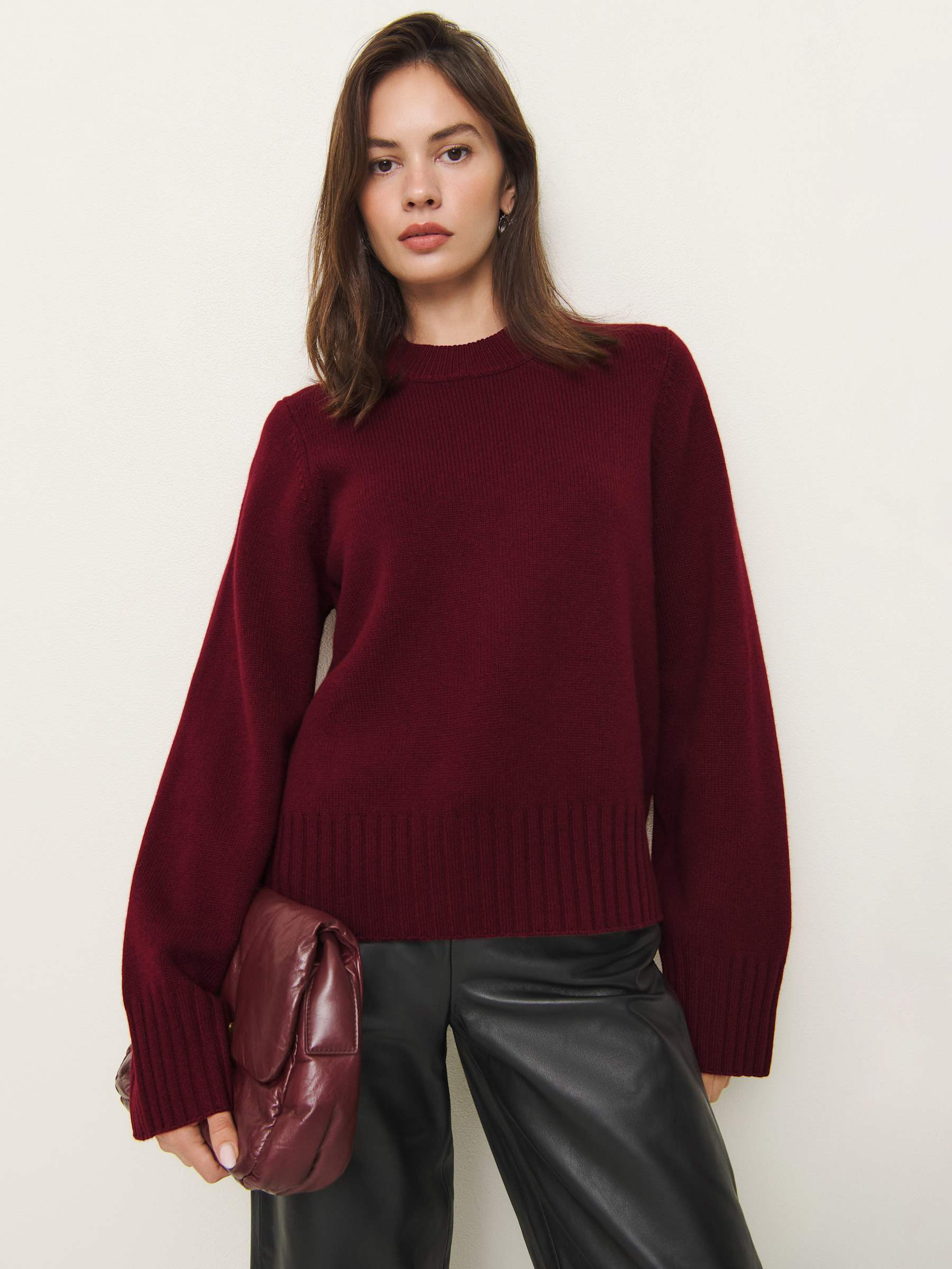 Calloway Regenerative Wool Crew | Reformation (Global)