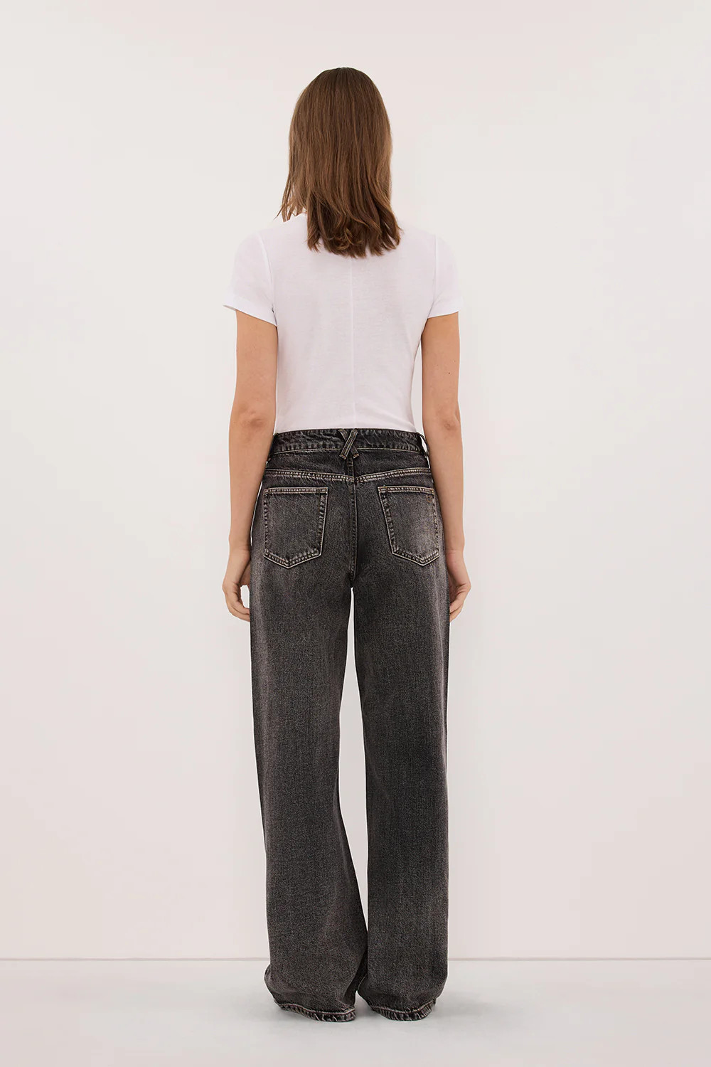 REAGAN 2.0 BLACK TALL SLOUCHY JEAN | DISSH