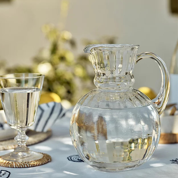 Apsley Optic Round Jug | The White Company UK & ROW