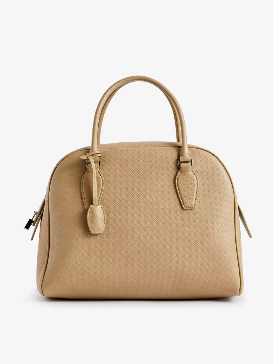 India 10 leather top-handle bag | Selfridges