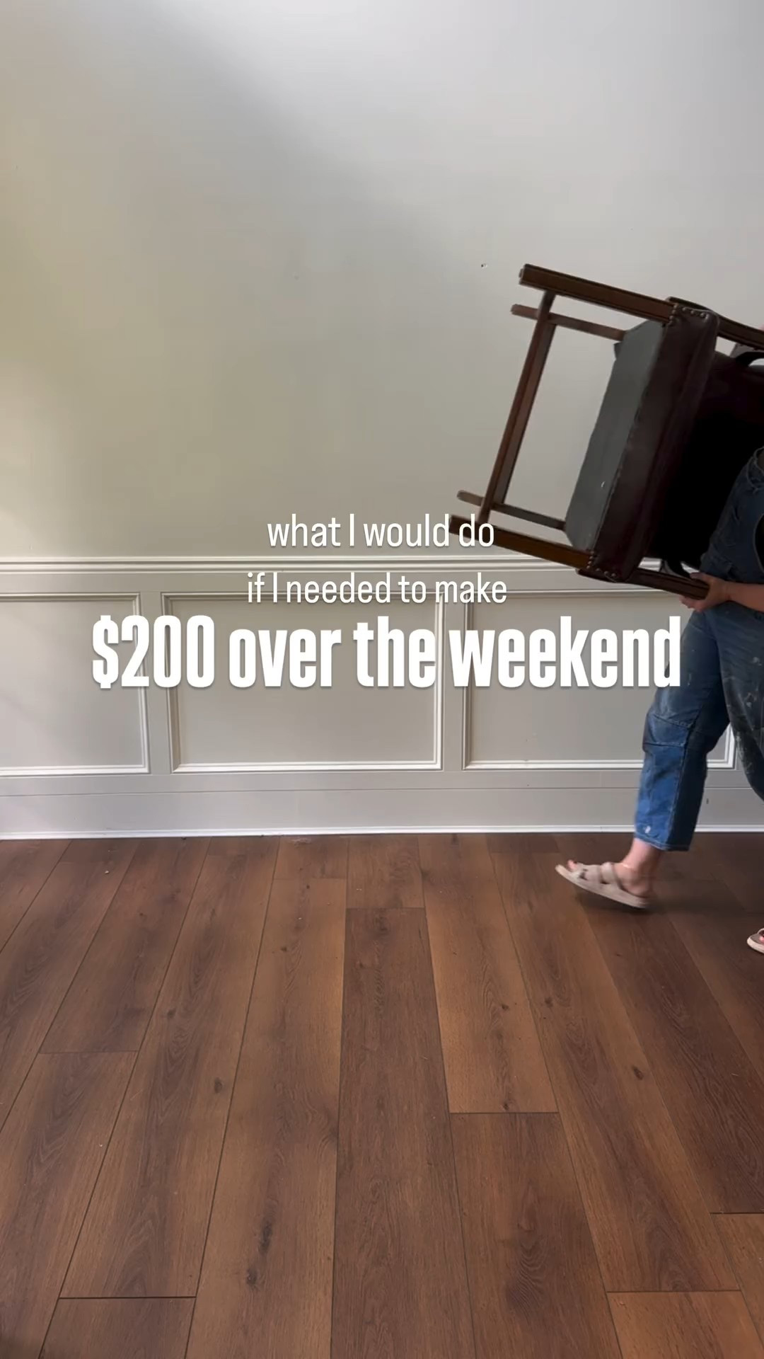 Don't sleep on Goodwill chairs yall...hear they'll kick you out if they catch you doing that 💤
This quick and easy restoration that can bring in a couple extra bucks if you need it BUT be warned, you may want to keep it in the end 😉

These are all mine, I could never part with them 🖤 how PERFECT are they in my office??

#furnitureartist #antiquefurniture #paintedfurniture #diyhomedecor #thriftflip

#LTKHome