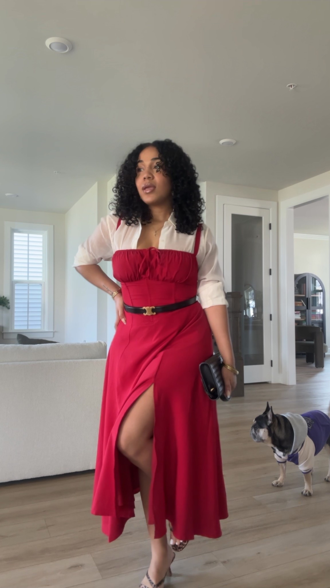 Me: Okay this outfit is cute.
Deuce: ……….. 🤨😂

Had to pull together a red look real quick, and this milkmaid dress saved me. I layered it with a sheer top, belted it, and added cheetah heels to break it up.

He might not be impressed, but I am. 😌

This is one of those easy red outfit ideas—think milkmaid dress styling, casual date night outfit, summer outfit inspo, sheer shirt layering, and statement heels to pull it all together.

#LTKootd #LTKgrwm
