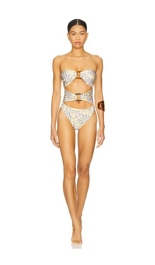 Malakai One Piece in Sivella Print | Revolve Clothing (Global)