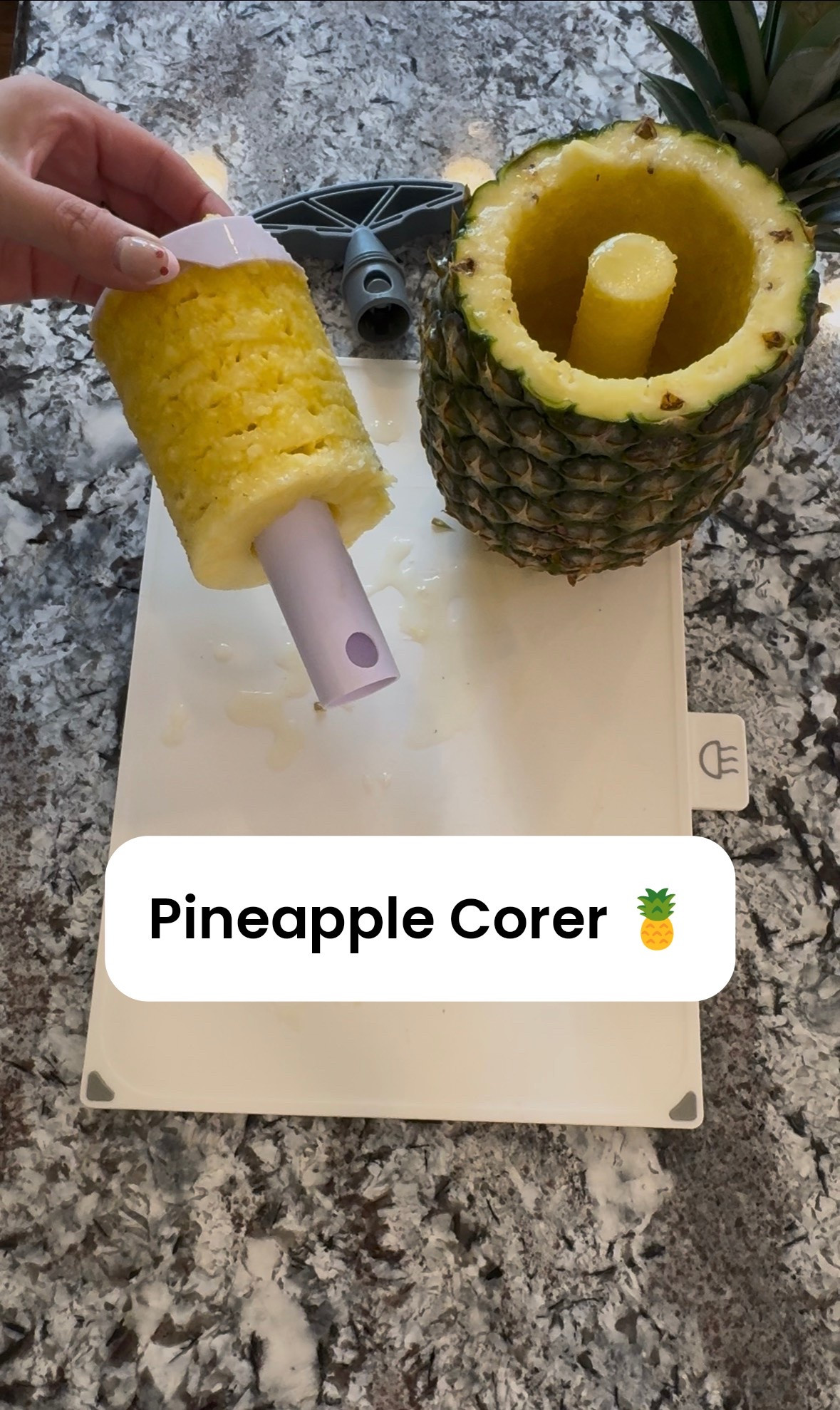 This pineapple corer just made summer snacks SO much easier 🍍✨ Perfect pineapple rings every time with barely any mess. One of those kitchen gadgets you didn’t know you needed until now! #LTKHome #KitchenFavorites
▫️
▫️
pineapple corer, pineapple slicer, kitchen gadgets, summer kitchen essentials, fruit prep tools, easy snack ideas, amazon kitchen finds, kitchen must haves, fruit cutter, tropical kitchen accessories, hosting essentials, easy entertaining, healthy snack prep, LTK home finds, viral kitchen gadgets, summer entertaining ideas, pineapple tools, kitchen organization, foodie finds, amazon home favorites

#LTKHome #LTKfitnessgoals #LTKfoodie