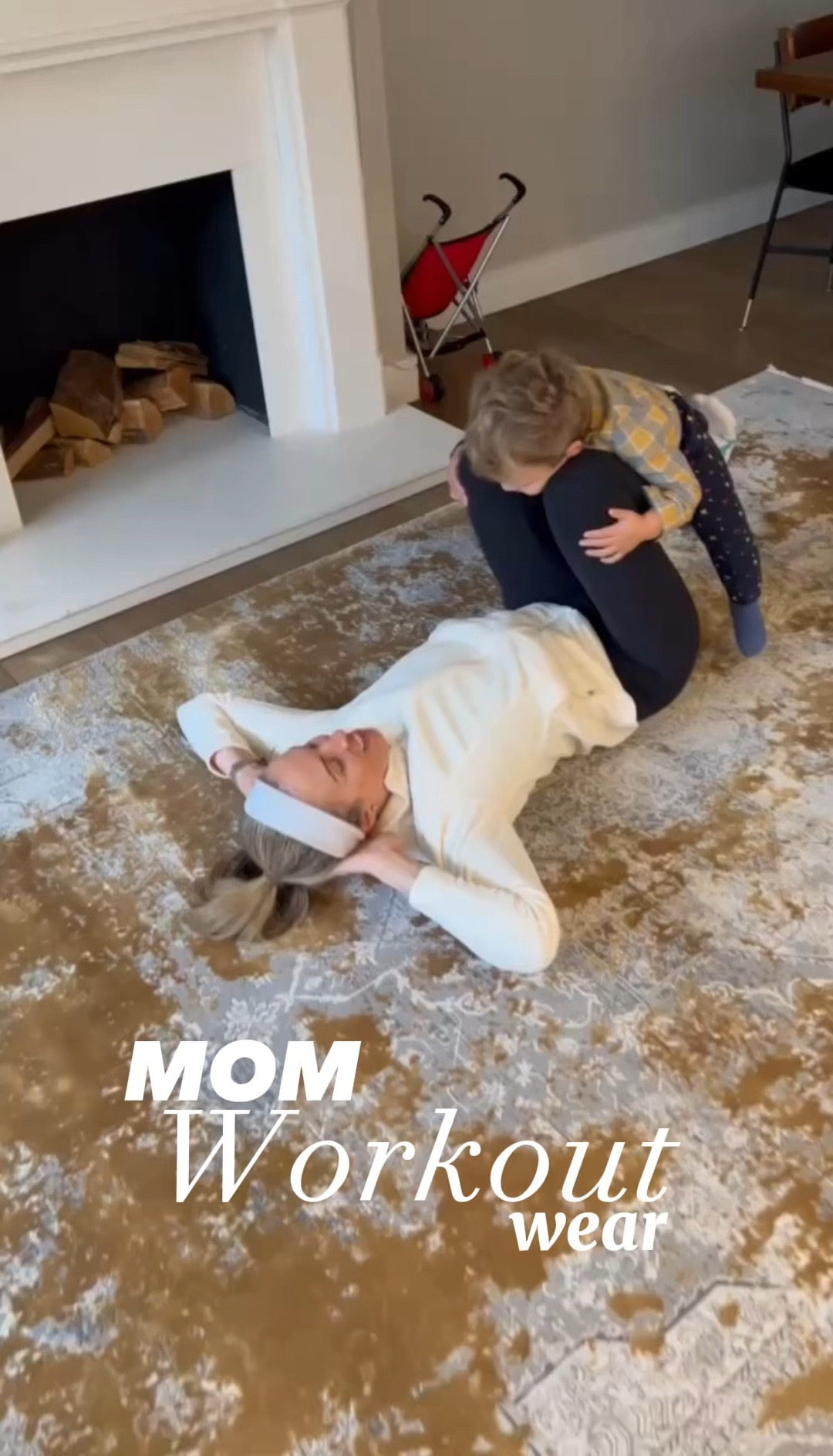 Mom workout edition 😂💪 

#LTKfitness #LTKU #LTKSeasonal