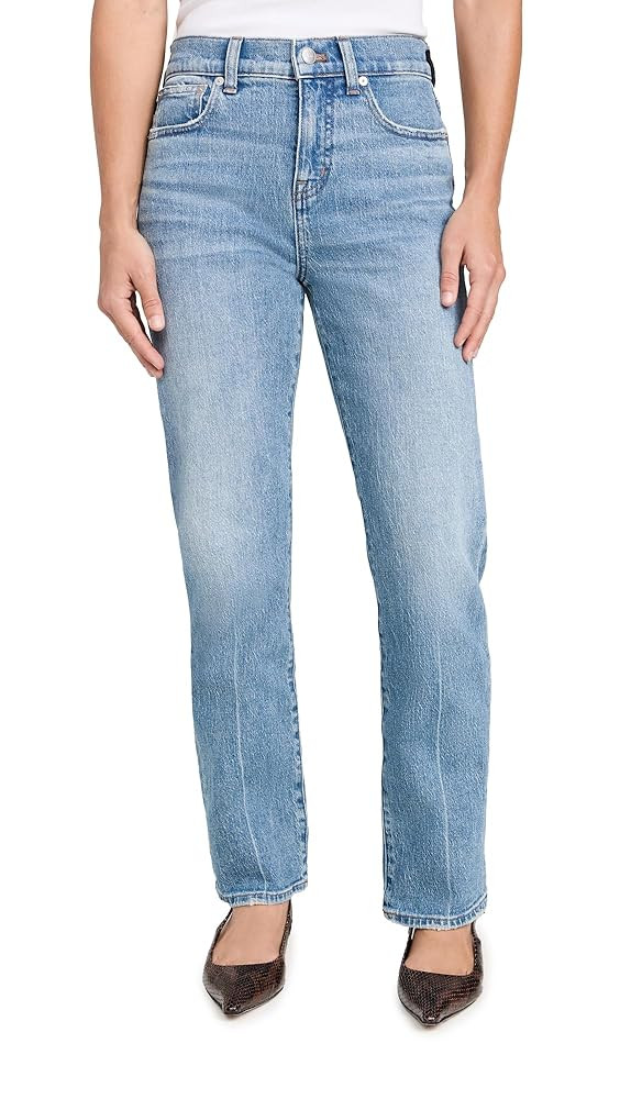 Madewell Women's Petite 90s Straight Jeans | Amazon (US)