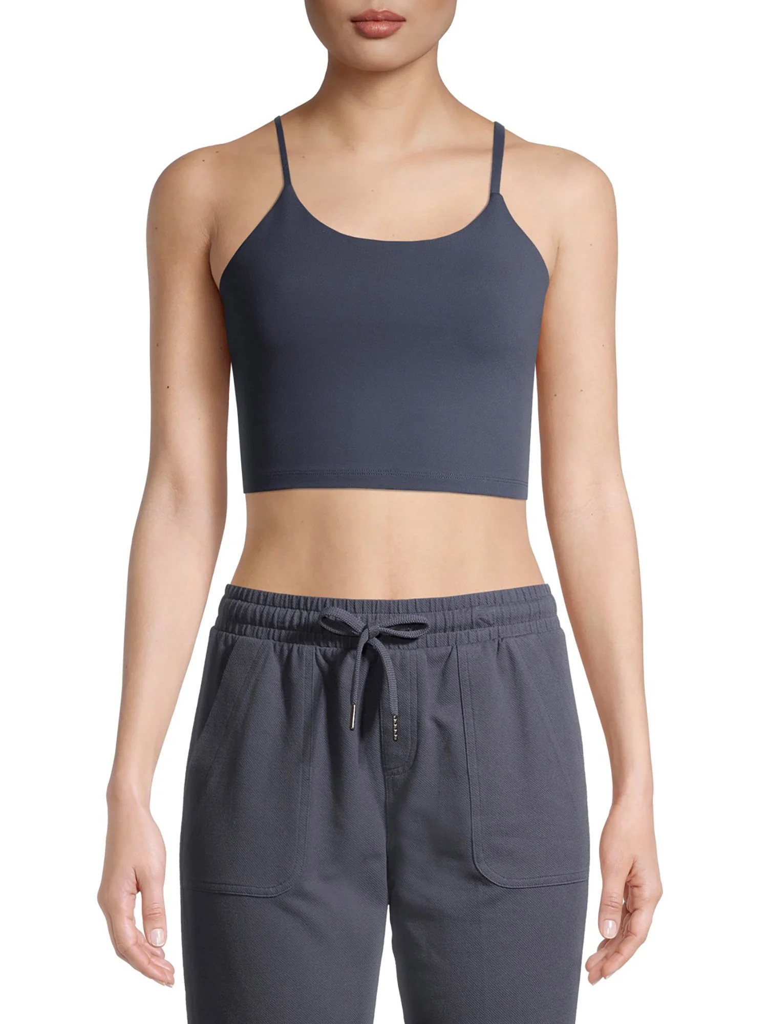 Avia Low Impact Sports Crop with Shelf Bra and Removable Pads | Walmart (US)