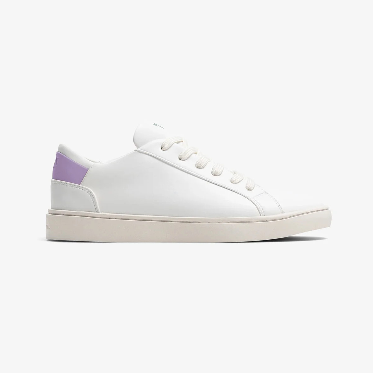 Women's Lace Up in White-Violet Dusk | Stain-Proof & Sustainable - Thousand Fell | Thousand Fell