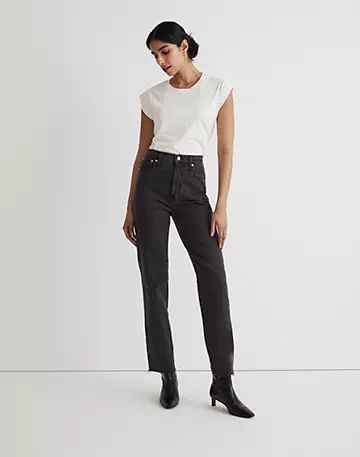 The Perfect Vintage Straight Jean in Lunar Wash | Madewell
