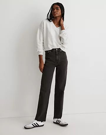 The Perfect Vintage Straight Jean in Lunar Wash | Madewell