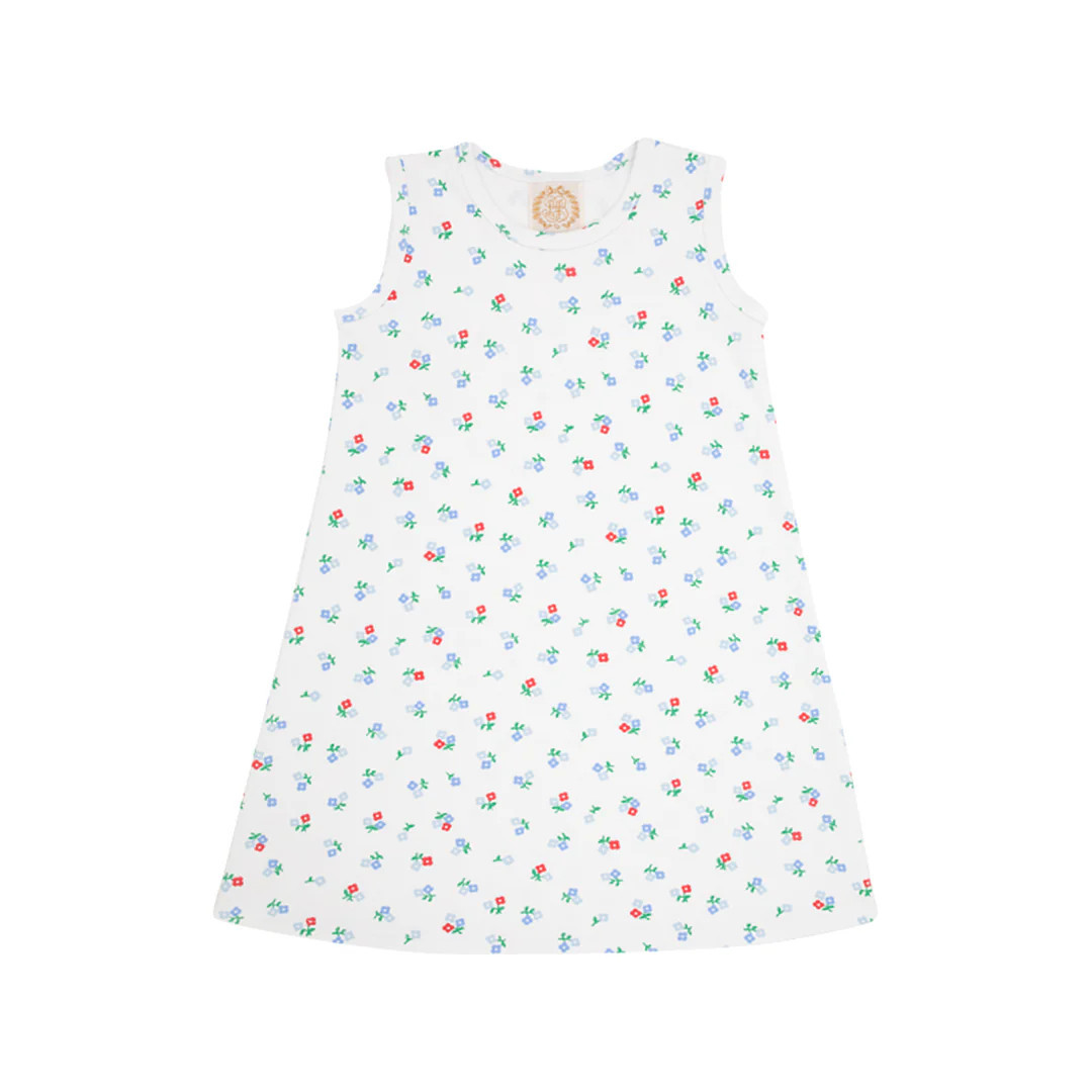 Sleeveless Polly Play Dress - Myers Park Mini Floral | The Beaufort Bonnet Company