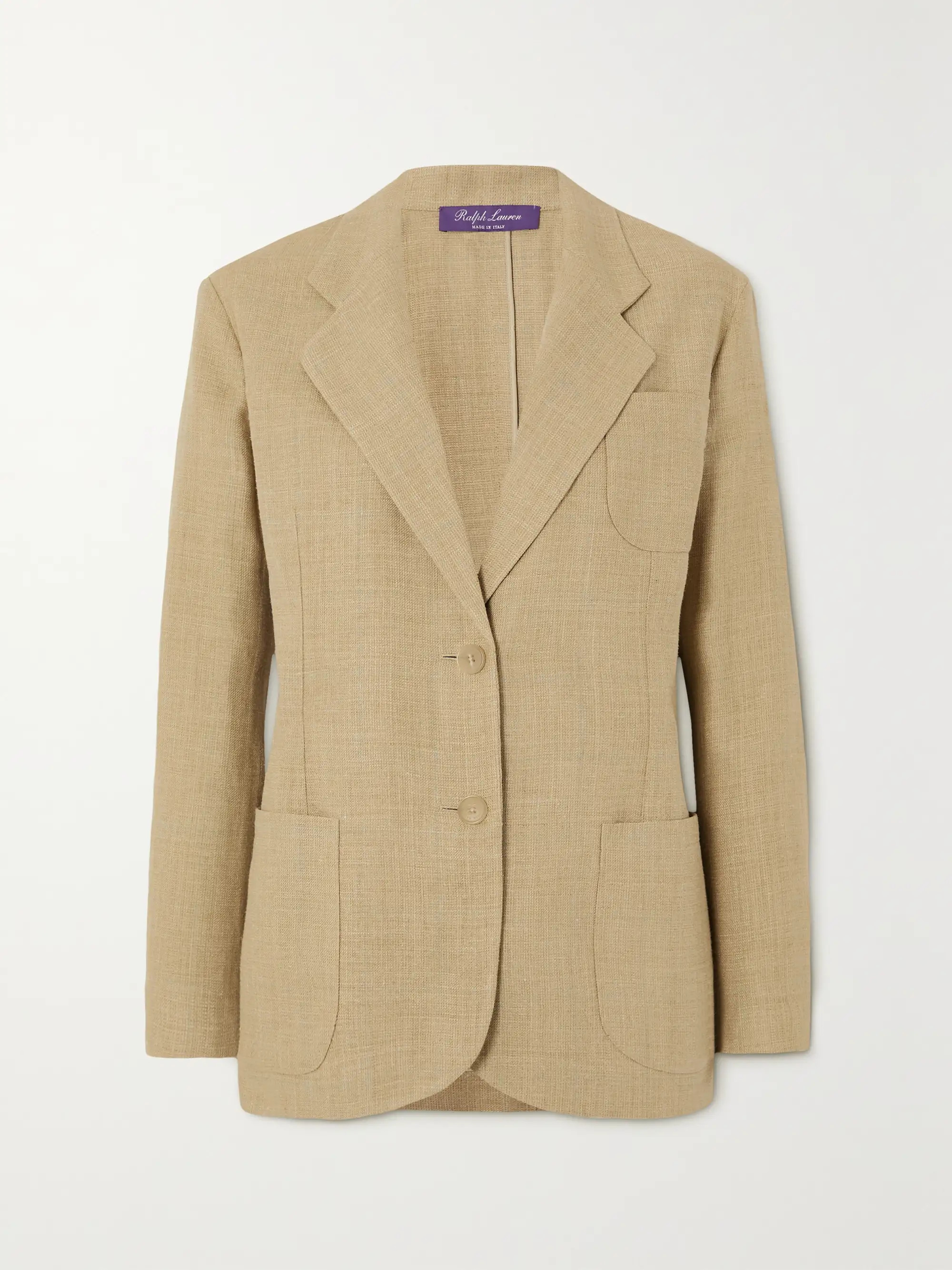 Giuseppina checked silk and linen-blend tweed blazer | NET-A-PORTER (UK & EU)