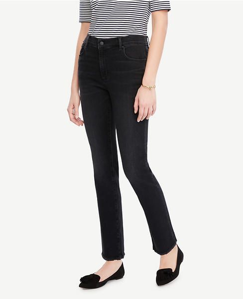 Frayed Crop Jeans | Ann Taylor (US)