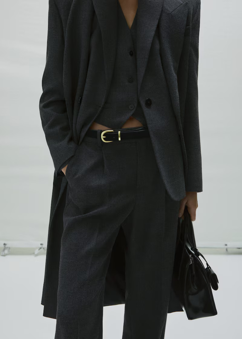 Structured suit blazer -  Women | Mango USA | MANGO (US)