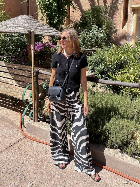 Todays outfit in Morocco 
Wearing size xs in top and pants


#LTKstyletip #LTKfindsunder50 #LTKitbag
