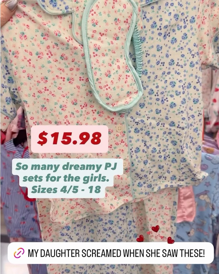 Pi’s for the girls! 

#LTKKids #LTKmomlife #LTKselfcare