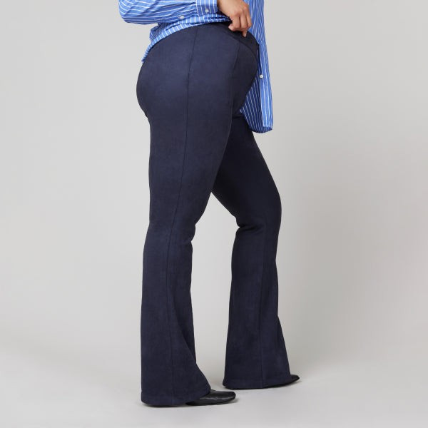 Faux Suede Flare Pants | Spanx