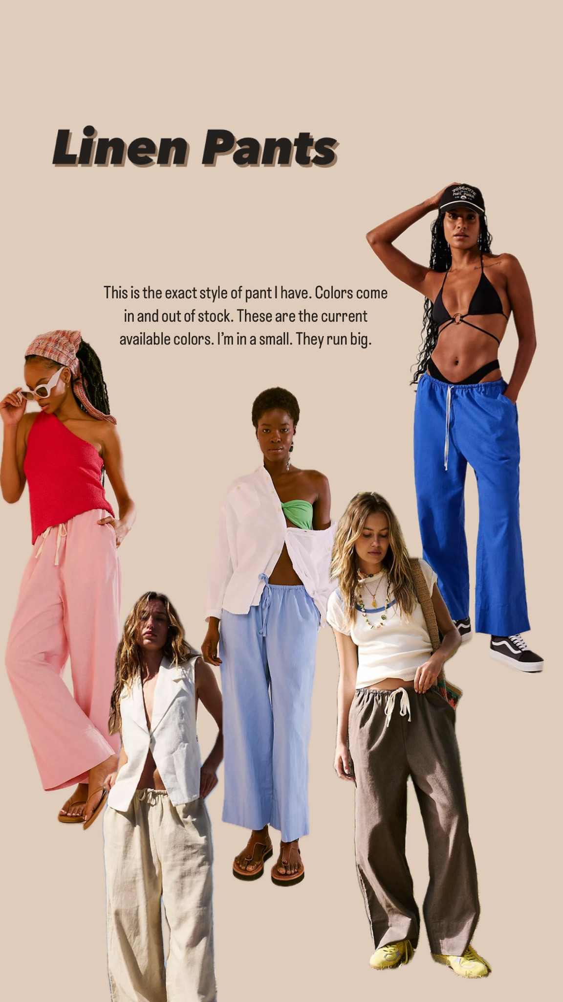 Free People Linen Pants 🌾 

#LTKSeasonal #LTKStyleTip #LTKFindsUnder100