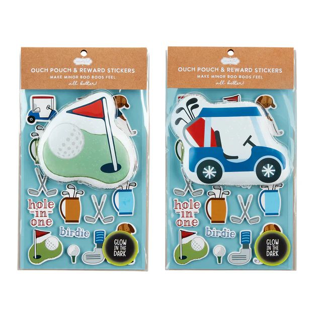 Golf Ouch Pouch & Sticker Sets | Classic Whimsy