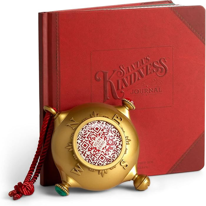SANTA'S KINDNESS Ornament, Includes 1 Compass Shaped Ornament, Holiday Christmas Countdown, Inter... | Amazon (US)