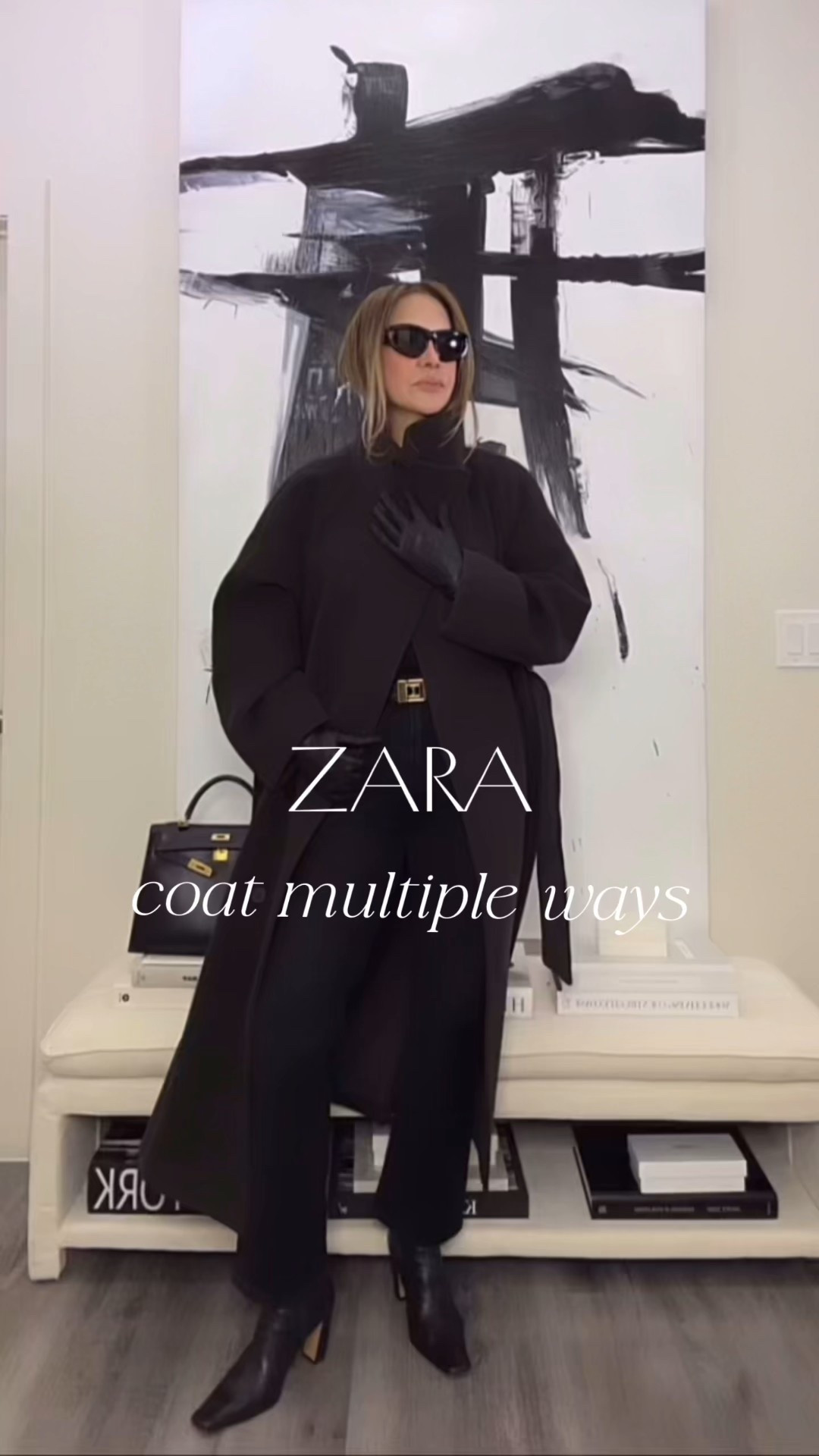 Zara coat styled 3 ways 

#LTKootd #LTKHoliday #LTKgrwm