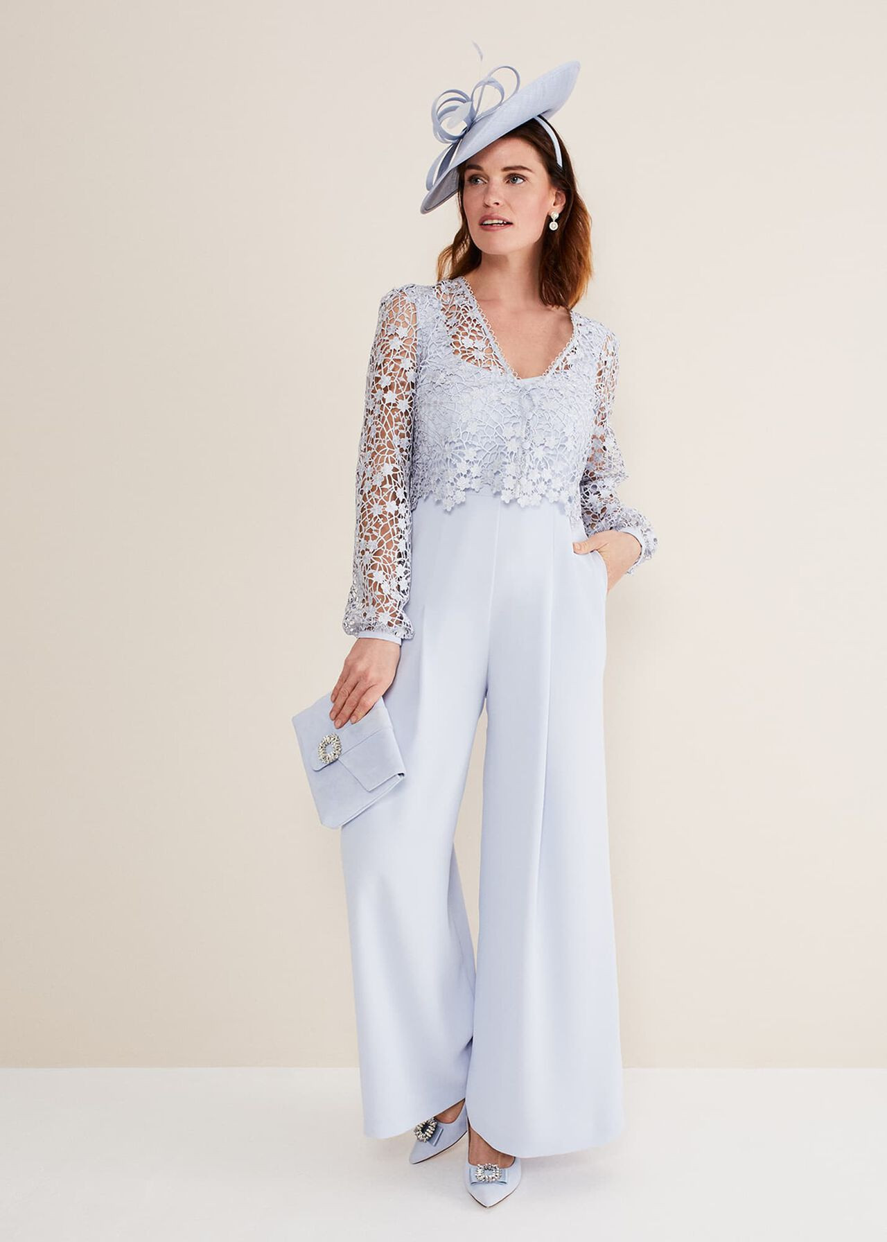 Mariposa Lace Jumpsuit | Phase Eight (UK)