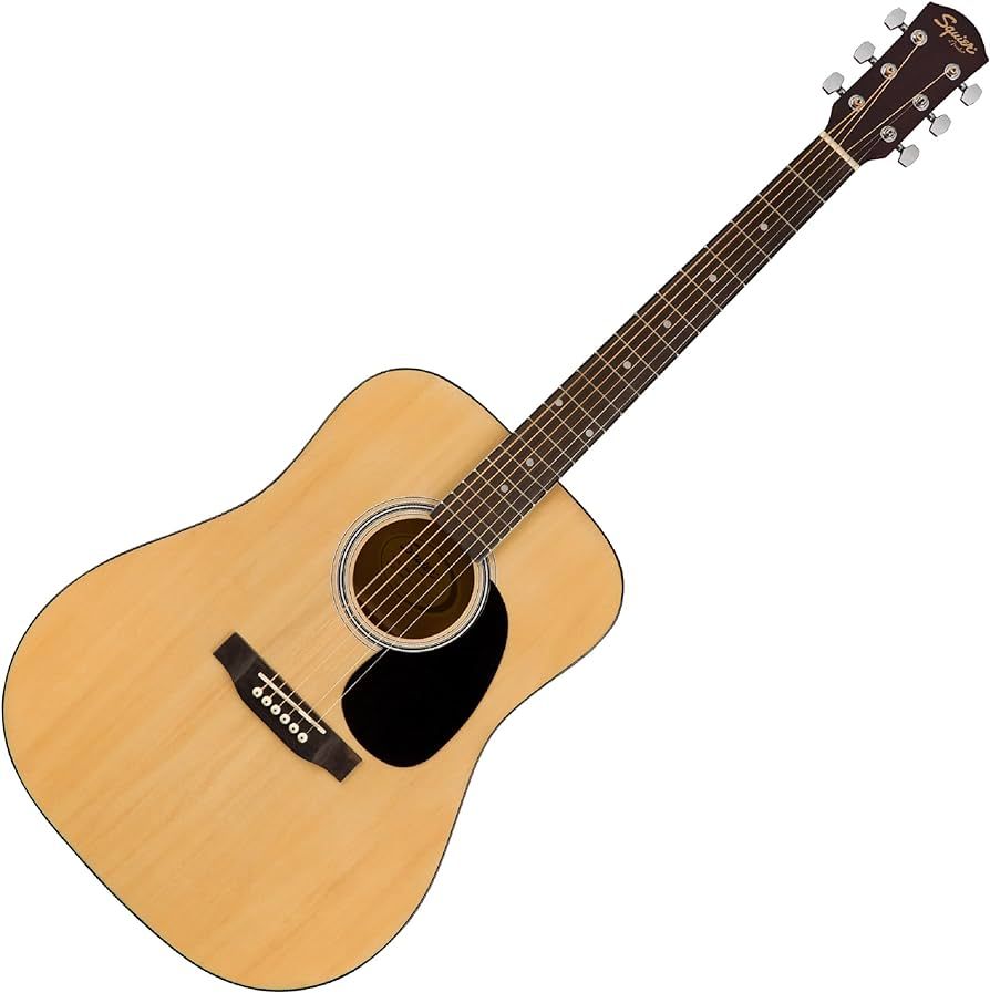 Squier by Fender SA-150 Dreadnought Acoustic Guitar - Natural | Amazon (US)