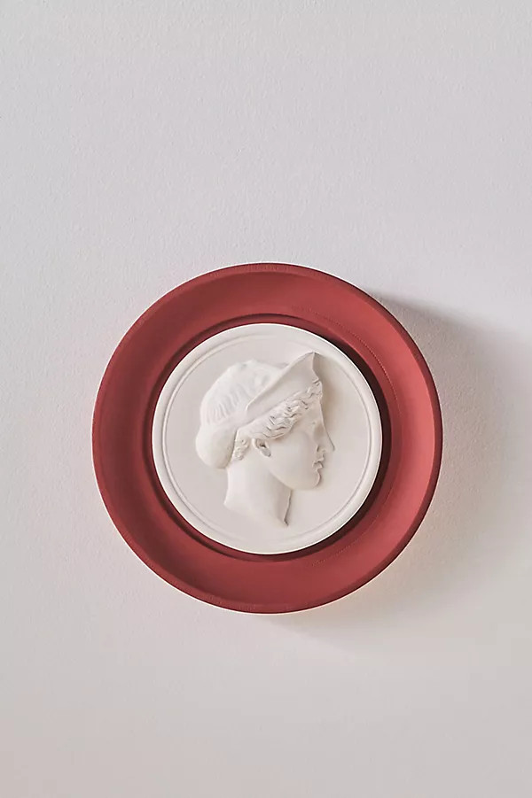 Plaster Framed Intaglio Gallery Wall Charm | Anthropologie (US)