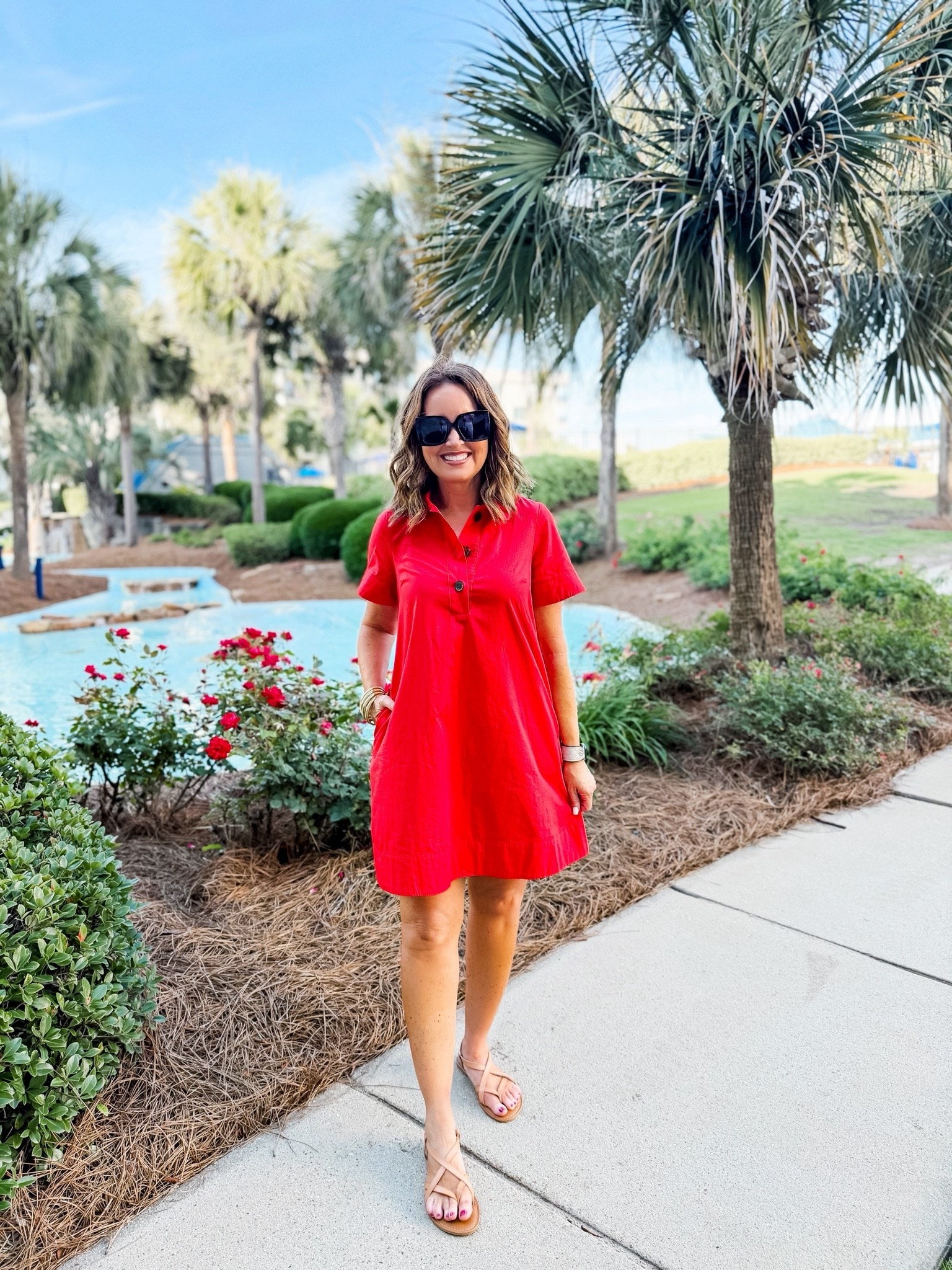 Swing dress - in a small 
(You could size down if you aren’t busty)

#LTKSaleAlert #LTKOver40 #LTKSeasonal
