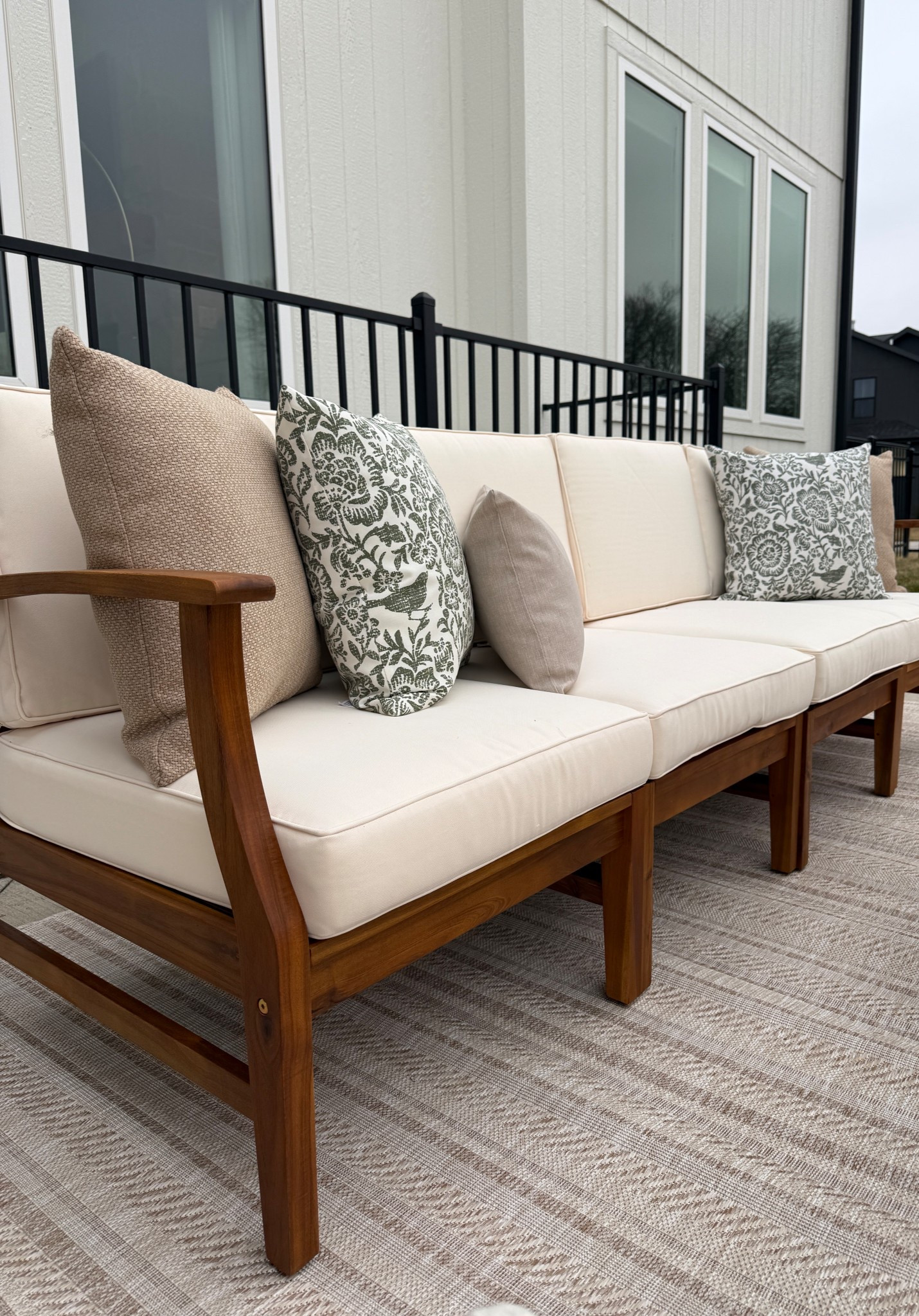 welcome to our backyard refresh 🫶🏻 @wayfair #wishyouwerehere #outdoor #Wayfair #Ad #WayfairPartner 