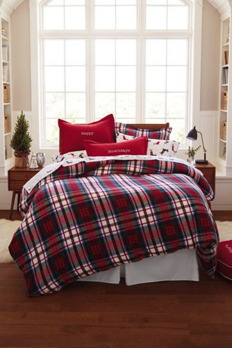 https://www.landsend.com/products/5-oz-velvet-flannel-plaid-duvet-cover/id_328350?sku_0=::CY5 | Lands' End (US)