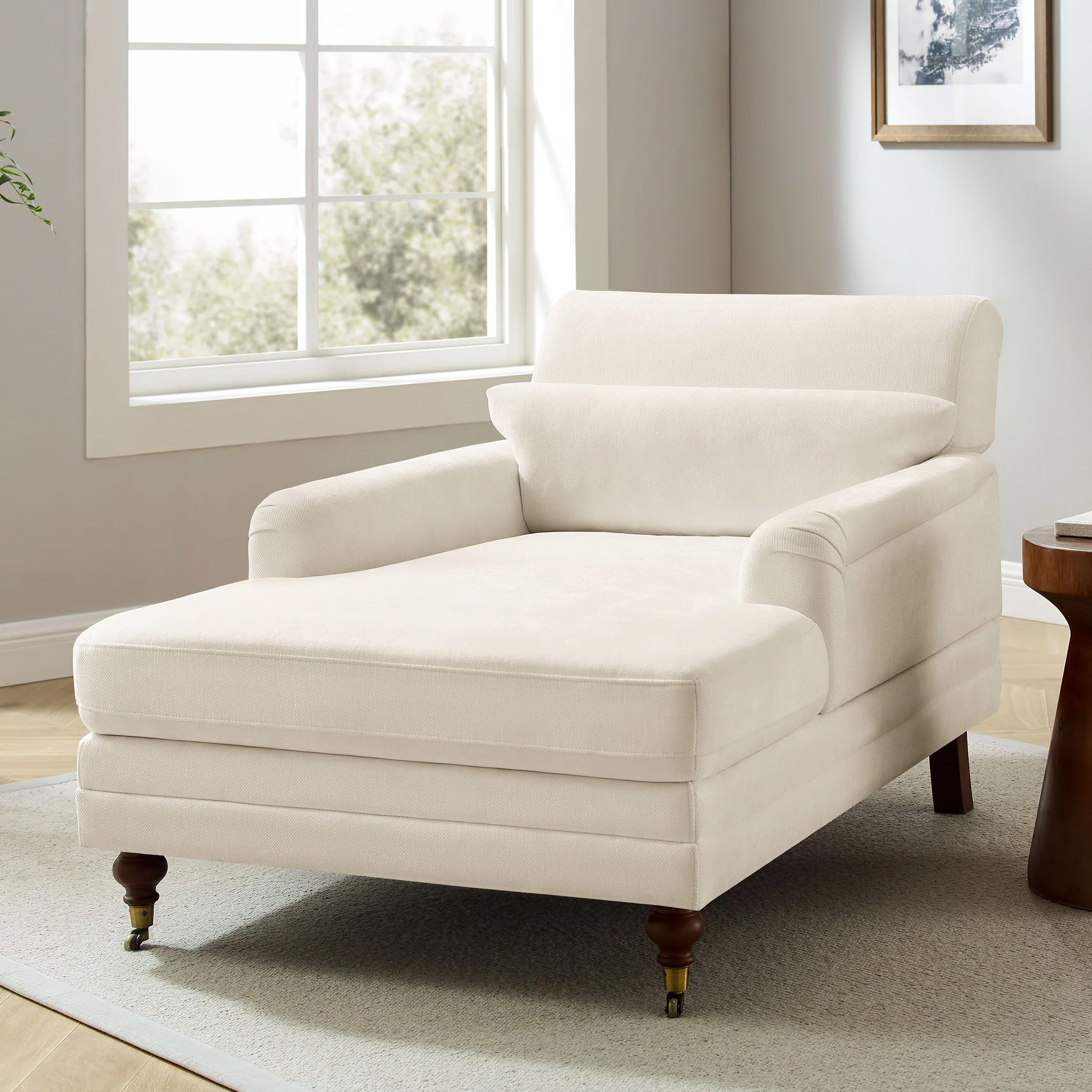 37.01'' Upholstered Chaise Lounge | Wayfair North America