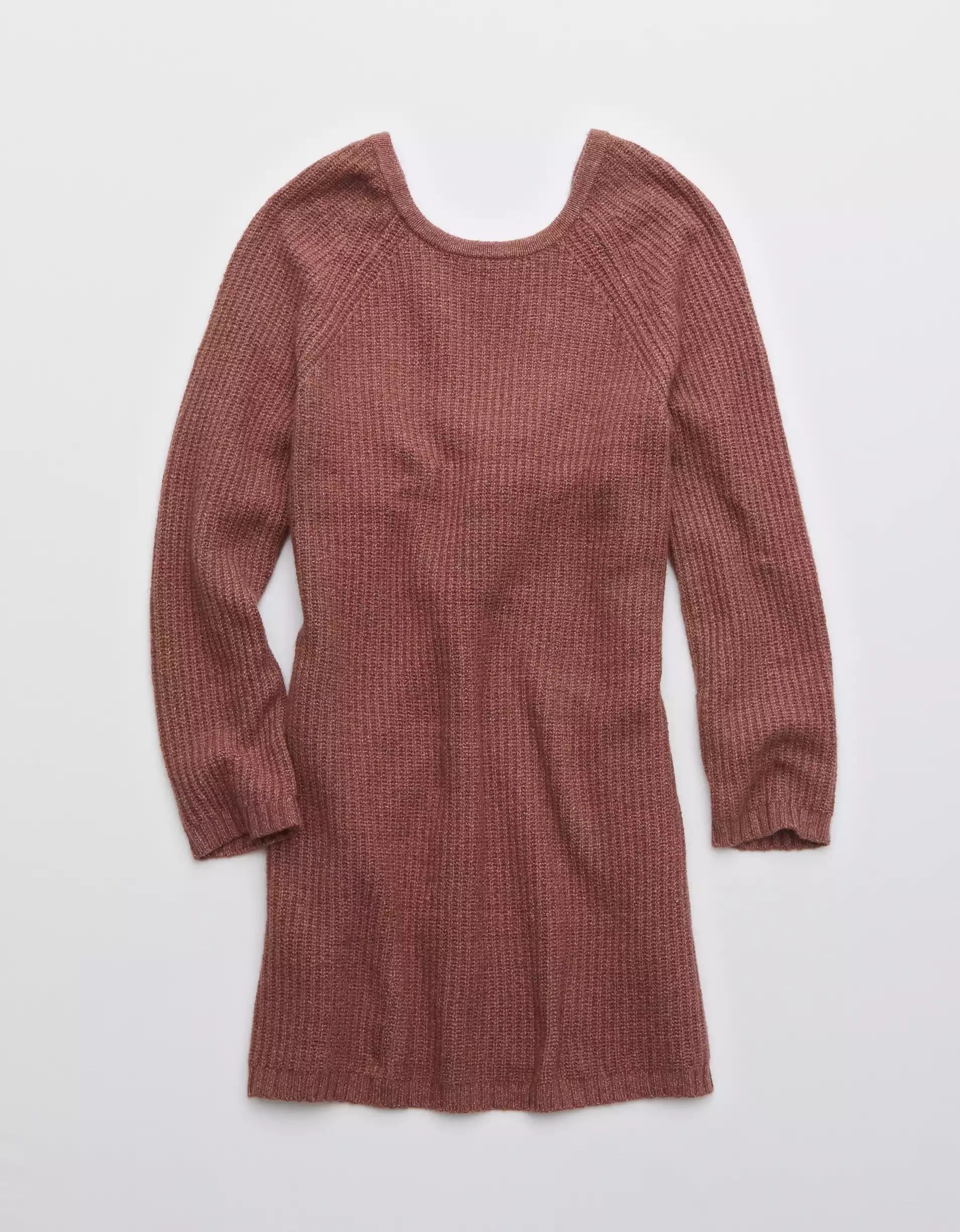 Aerie Twist Back Sweater Dress | American Eagle Outfitters (US & CA)