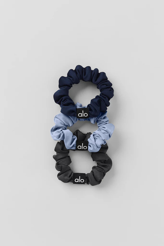 Fresh Mini Scrunchie 3-Pack | Alo Yoga (US)