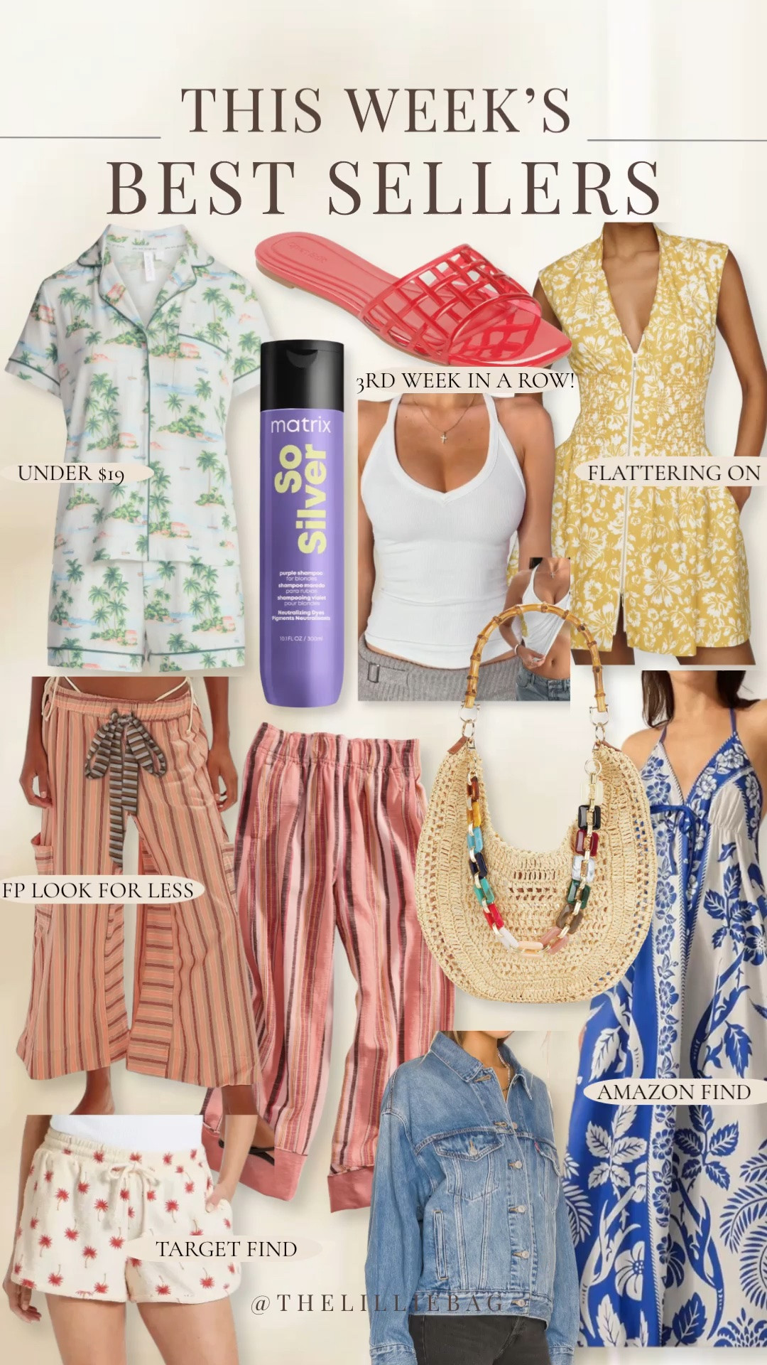 This weeks top sellers! What are you eyeing?👀

Summer outfit. Summer dress. Flowy pants. Purse. Sandals.

#LTKSeasonal #LTKootd