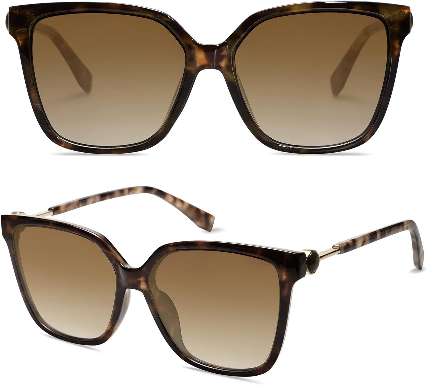 SOJOS Oversized Square Sunglasses for Women Trendy Fashion UV Protection Lens Womens Shades Sungl... | Amazon (US)