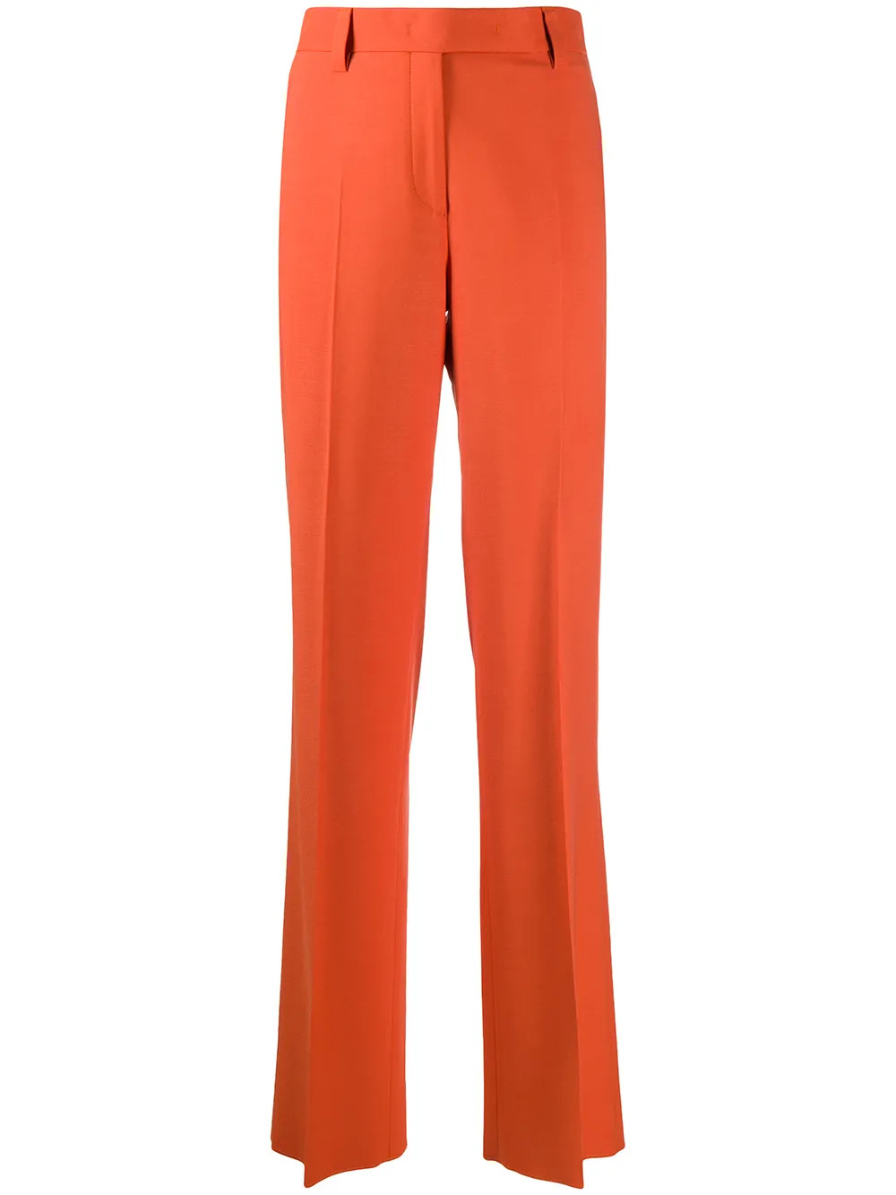 Calça reta com cintura alta | FarFetch BR