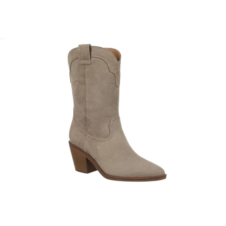 Sam & Libby Women's Breanna Mid-Shaft Western Boot | Walmart (US)