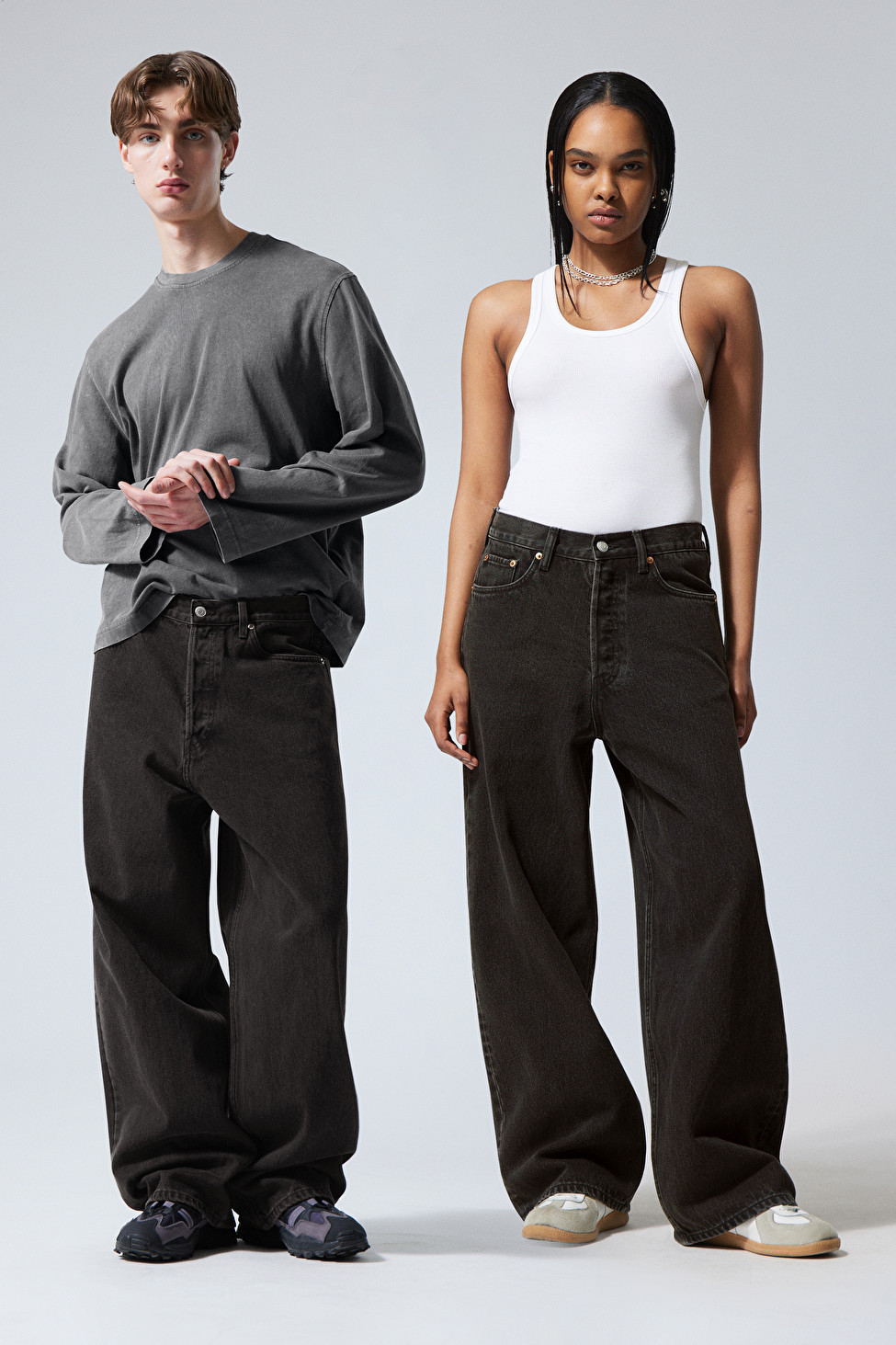 Astro Loose Baggy Jeans | Weekday