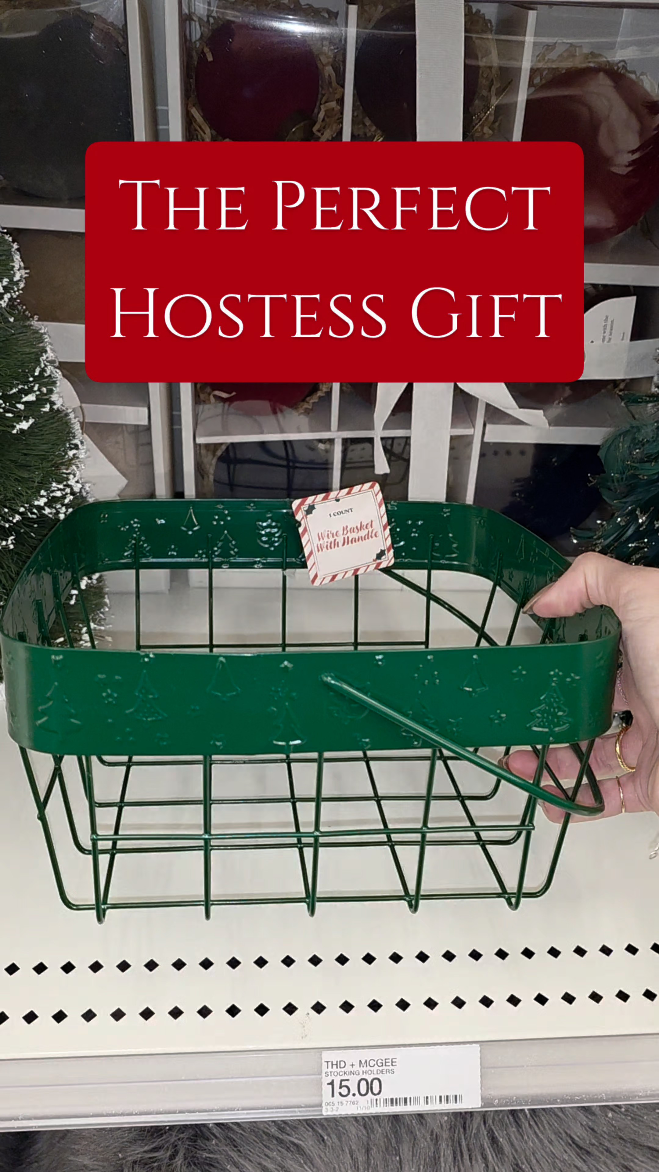 The perfect holiday hostess gift! This basket is adorable and only $5!! 

#LTKGiftGuide #LTKHoliday #LTKHome