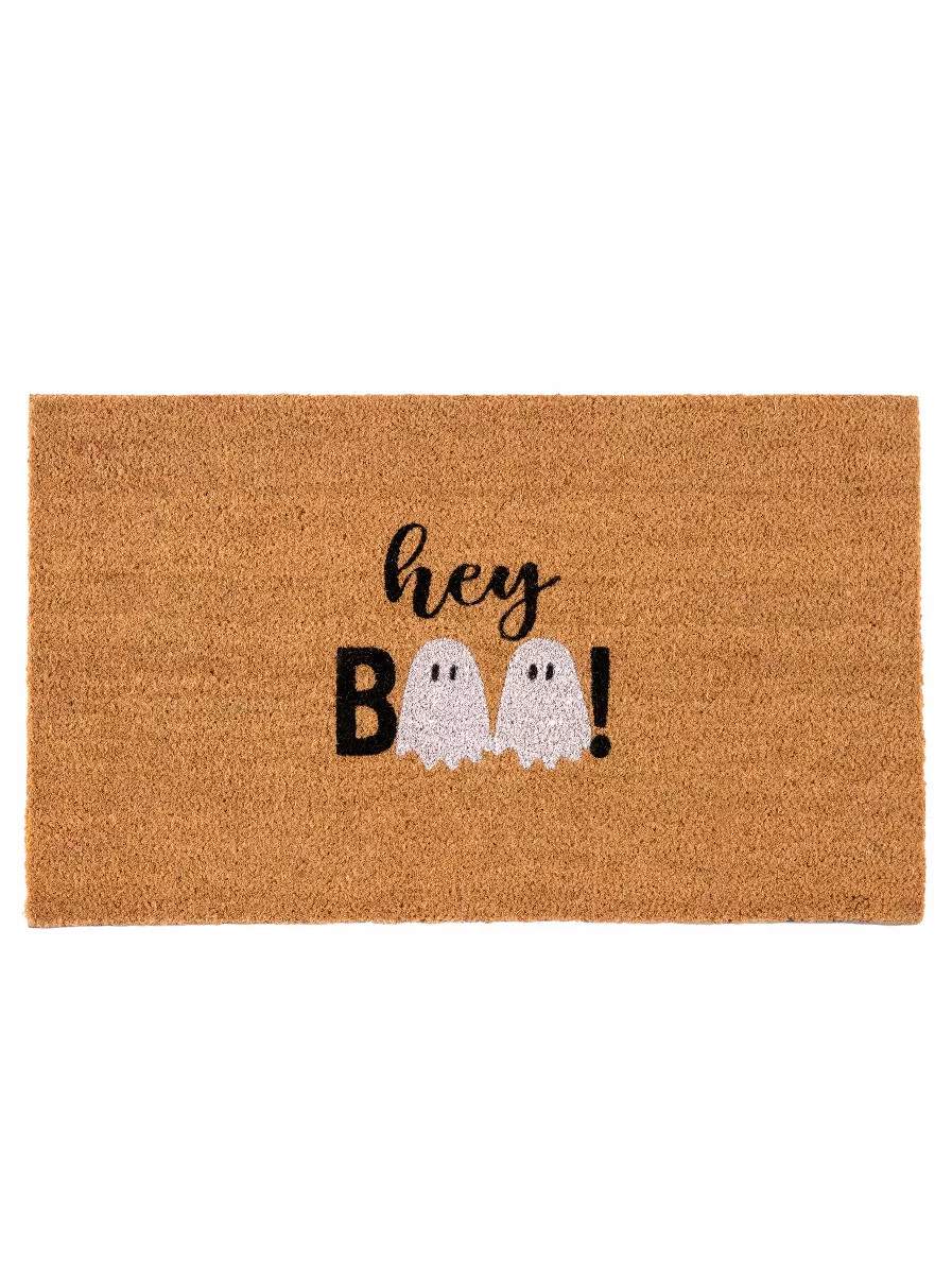 Shiraleah "Hey Boo" Ghost Fall Doormat | Target