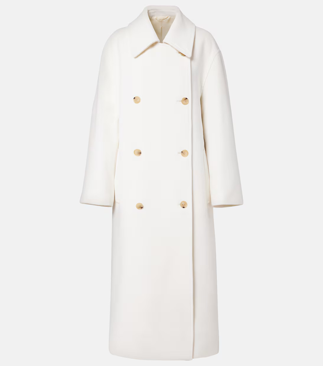 Double-breasted wool-blend coat | Mytheresa (US/CA)